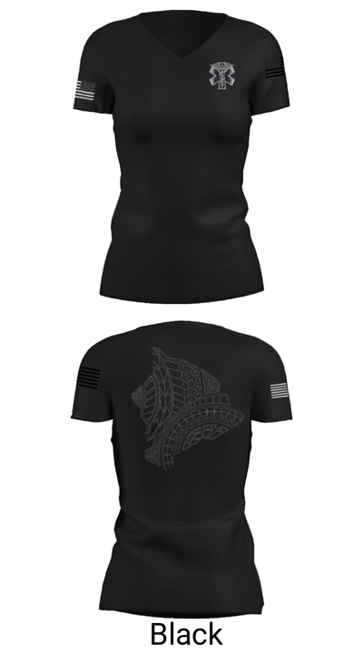 MEDICS 62567766 Women's Short Sleeve V-neck Shirt - 27