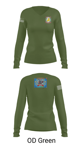 Women's Long Sleeve Vneck Shirt, Legion IX, Army, Teamtime, Team time, sublimation, custom sports apparel, team uniforms, spirit wear, spiritwear, sports uniforms, custom shirts, team store, custom team store, fundraiser sports, apparel fundraiser