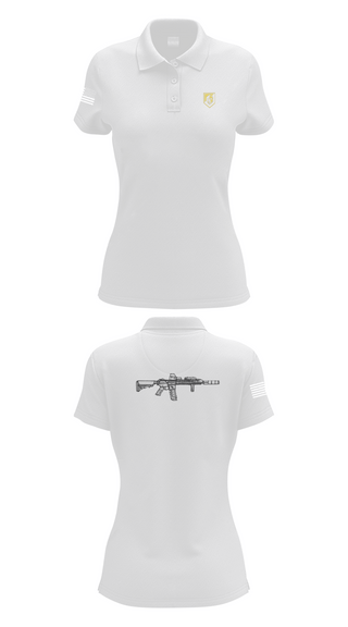 Womens Short Sleeve Performance Polo, Miami shooting, Space Force, Teamtime, Team time, sublimation, custom sports apparel, team uniforms, spirit wear, spiritwear, sports uniforms, custom shirts, team store, custom team store, fundraiser sports, apparel fundraiser