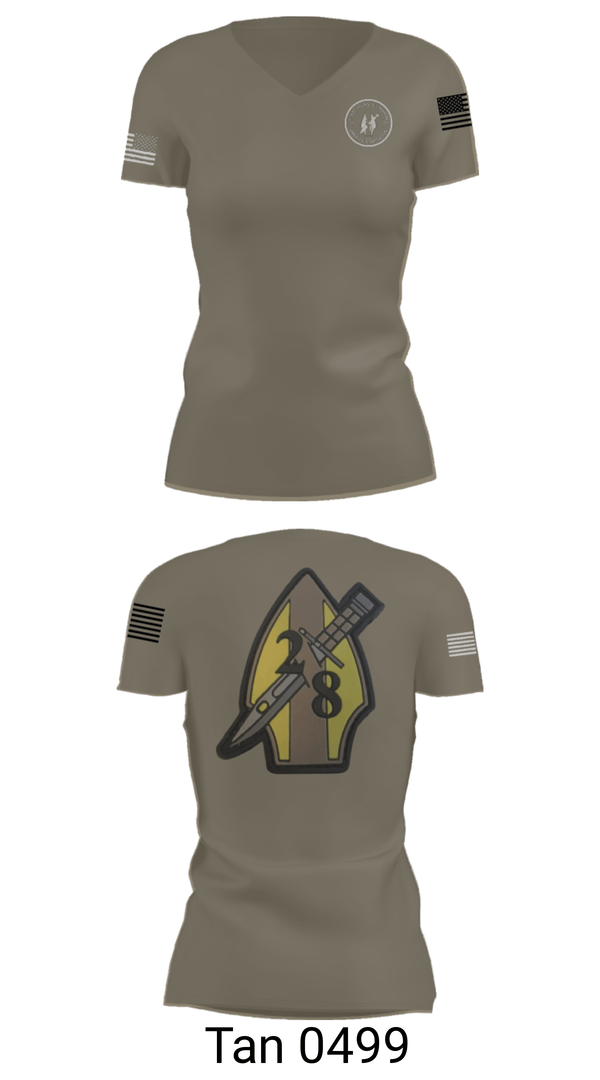 Womens Short Sleeve Vneck Shirt, 2nd bn 8th Marines, Marines, Teamtime, Team time, sublimation, custom sports apparel, team uniforms, spirit wear, spiritwear, sports uniforms, custom shirts, team store, custom team store, fundraiser sports, apparel fundraiser