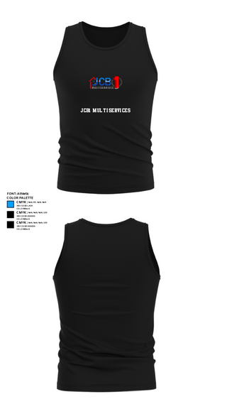 Tank Top, JCB1 Multiservices, , Teamtime, Team time, sublimation, custom sports apparel, team uniforms, spirit wear, spiritwear, sports uniforms, custom shirts, team store, custom team store, fundraiser sports, apparel fundraiser