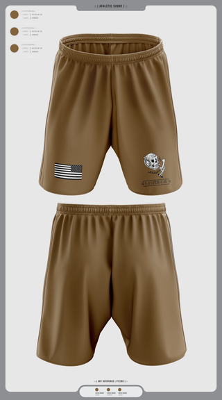 Athletic Shorts With Pockets, 1-112th cav, , Teamtime, Team time, sublimation, custom sports apparel, team uniforms, spirit wear, spiritwear, sports uniforms, custom shirts, team store, custom team store, fundraiser sports, apparel fundraiser