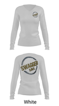 Swagger 58557803 Women's Long Sleeve V-neck Shirt - 16
