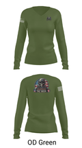 Marina Police Department 65171841 Women's Long Sleeve V-neck Shirt - 54