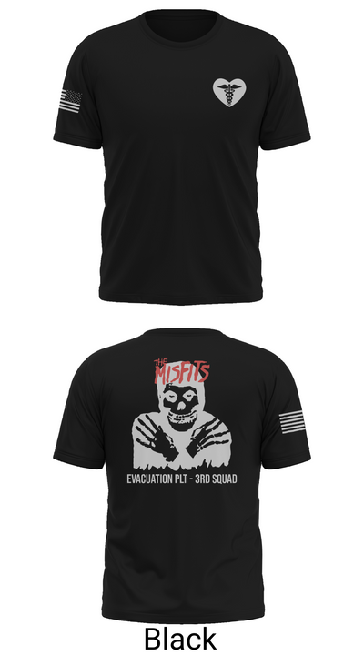 3rd squad 34801732 Old School Cotton Feel Shirt - 30