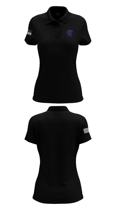 Shepaug Valley High School Ice Hockey 43767452 Women's Short Sleeve Performance Polo  - 36
