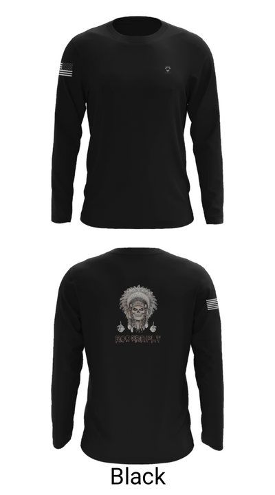 1/149th BCO INF REG 3rd PLT 77342466 Long Sleeve Performance Shirt - 26