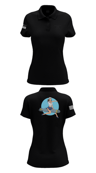 Womens Short Sleeve Performance Polo, 733, Navy, Teamtime, Team time, sublimation, custom sports apparel, team uniforms, spirit wear, spiritwear, sports uniforms, custom shirts, team store, custom team store, fundraiser sports, apparel fundraiser