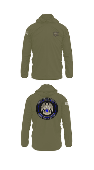 Windbreaker, Drug Tactical Unit, , Teamtime, Team time, sublimation, custom sports apparel, team uniforms, spirit wear, spiritwear, sports uniforms, custom shirts, team store, custom team store, fundraiser sports, apparel fundraiser