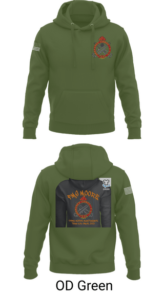 Hoodie, FMS Moore, Army, Teamtime, Team time, sublimation, custom sports apparel, team uniforms, spirit wear, spiritwear, sports uniforms, custom shirts, team store, custom team store, fundraiser sports, apparel fundraiser