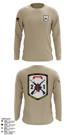 Long Sleeve Performance Shirt, 2nd Battalion, 1st Marine Regiment, Marines, Teamtime, Team time, sublimation, custom sports apparel, team uniforms, spirit wear, spiritwear, sports uniforms, custom shirts, team store, custom team store, fundraiser sports, apparel fundraiser