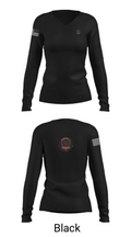 Clan Of Alphas 8360618 Women's Long Sleeve V-neck Shirt - 35