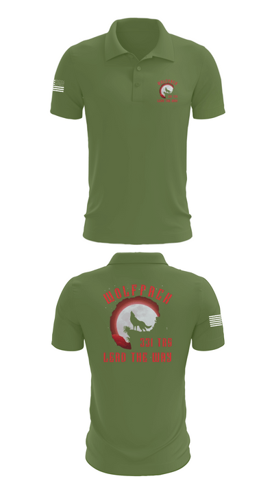331 TRS / FLT 154 WOLFPACK 75262694 Short Sleeve Performance Polo - 47