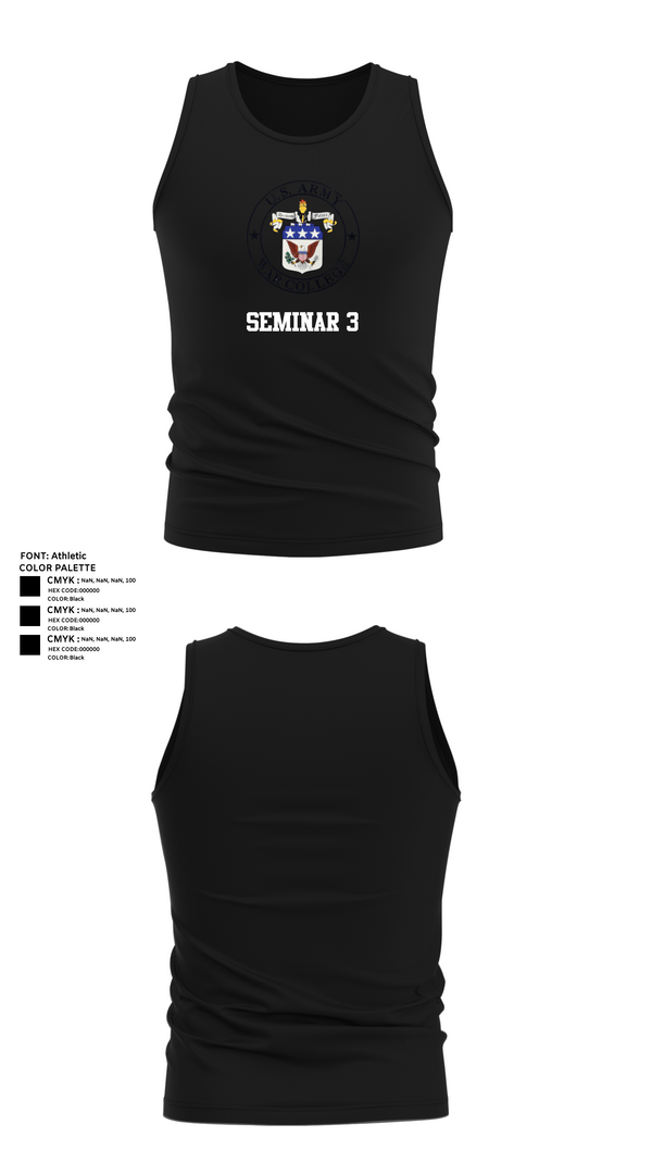 Tank Top, Seminar 3, Army, Teamtime, Team time, sublimation, custom sports apparel, team uniforms, spirit wear, spiritwear, sports uniforms, custom shirts, team store, custom team store, fundraiser sports, apparel fundraiser