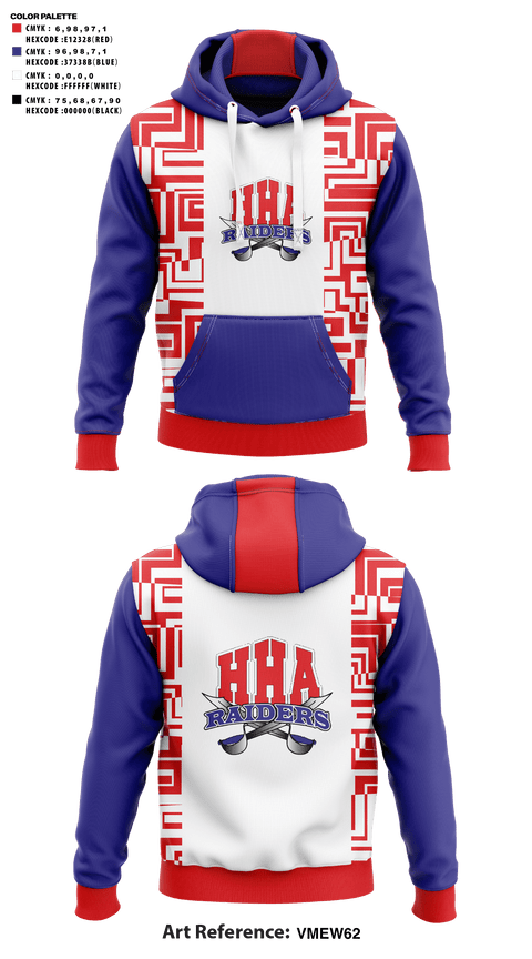Hoodie, Holly Hill Academy Football, Football, Teamtime, Team time, sublimation, custom sports apparel, team uniforms, spirit wear, spiritwear, sports uniforms, custom shirts, team store, custom team store, fundraiser sports, apparel fundraiser