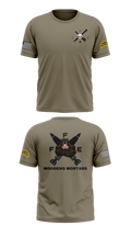 Black Foot Troop, 2-13 Cavalry 83597720 Short Sleeve Performance Shirt - 41