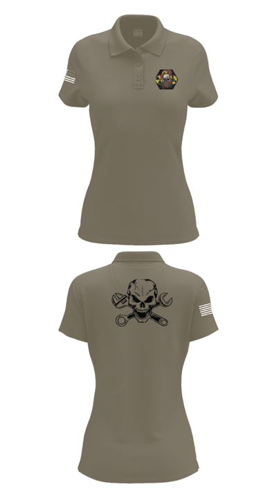 51st Chem 5478070 Women's Short Sleeve Performance Polo  - 75