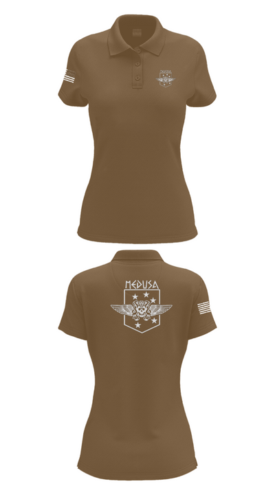 2D Marine Raider Battalion 793595 Women's Short Sleeve Performance Polo  - 15
