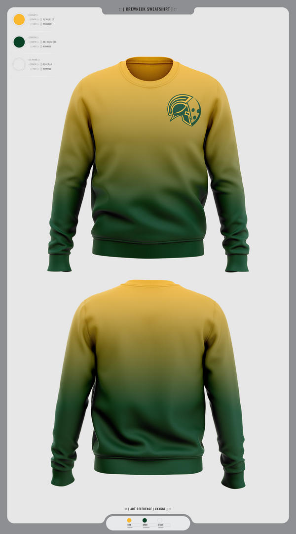 Crew Neck Sweatshirt, Glenbrook North Spartan Bowling, Bowling, Teamtime, Team time, sublimation, custom sports apparel, team uniforms, spirit wear, spiritwear, sports uniforms, custom shirts, team store, custom team store, fundraiser sports, apparel fundraiser