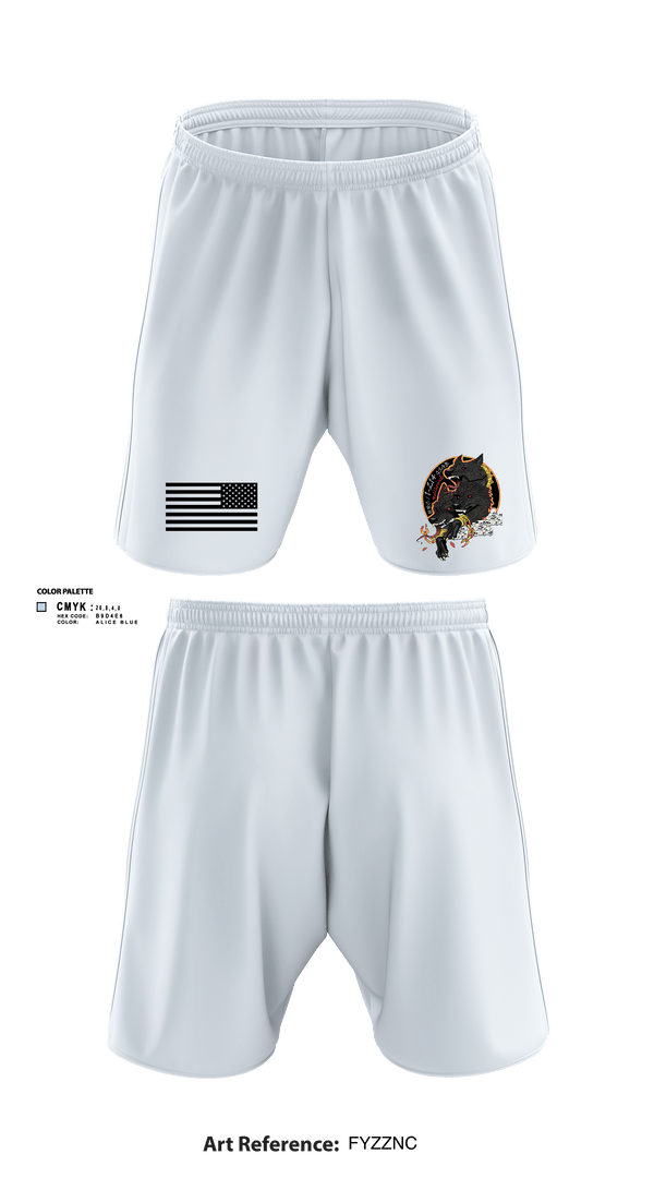 Athletic Shorts With Pockets, HHC/1-214 GSAB       Hellhounds, Army, Teamtime, Team time, sublimation, custom sports apparel, team uniforms, spirit wear, spiritwear, sports uniforms, custom shirts, team store, custom team store, fundraiser sports, apparel fundraiser