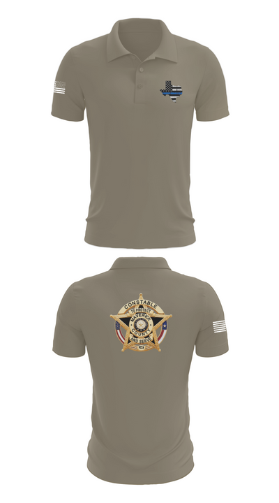 Maverick County Constable PCT 4 23255361 Short Sleeve Performance Polo - 64
