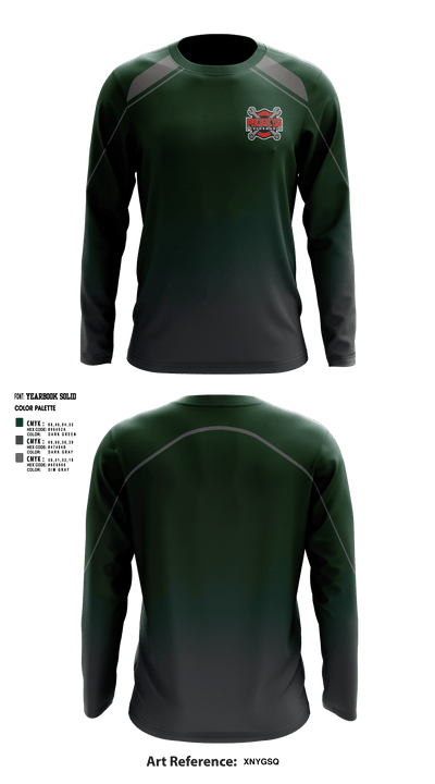 Peeks Performance 2547654 Long Sleeve Performance Shirt - 1