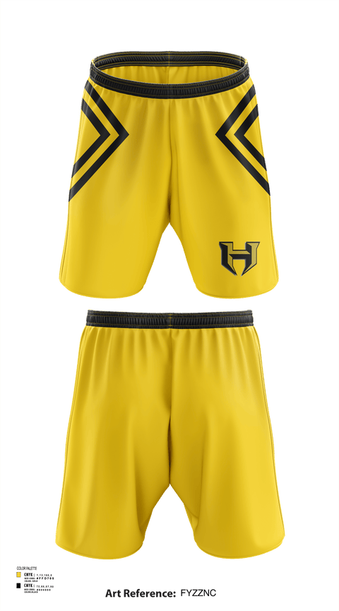 Athletic Shorts With Pockets, Hubbard Middle School Cheer, Cheer, Teamtime, Team time, sublimation, custom sports apparel, team uniforms, spirit wear, spiritwear, sports uniforms, custom shirts, team store, custom team store, fundraiser sports, apparel fundraiser