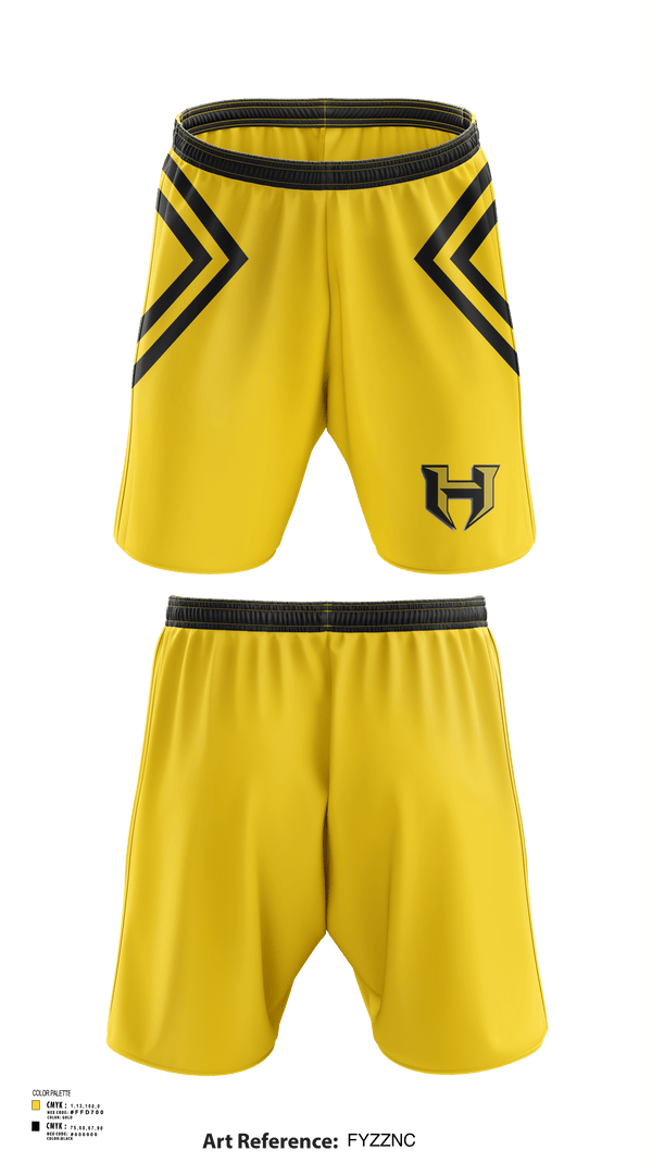 Athletic Shorts With Pockets, Hubbard Middle School Cheer, Cheer, Teamtime, Team time, sublimation, custom sports apparel, team uniforms, spirit wear, spiritwear, sports uniforms, custom shirts, team store, custom team store, fundraiser sports, apparel fundraiser