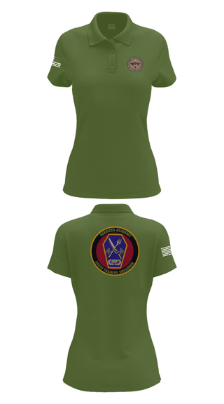 Womens Short Sleeve Performance Polo, 345 TRS, Air Force, Teamtime, Team time, sublimation, custom sports apparel, team uniforms, spirit wear, spiritwear, sports uniforms, custom shirts, team store, custom team store, fundraiser sports, apparel fundraiser