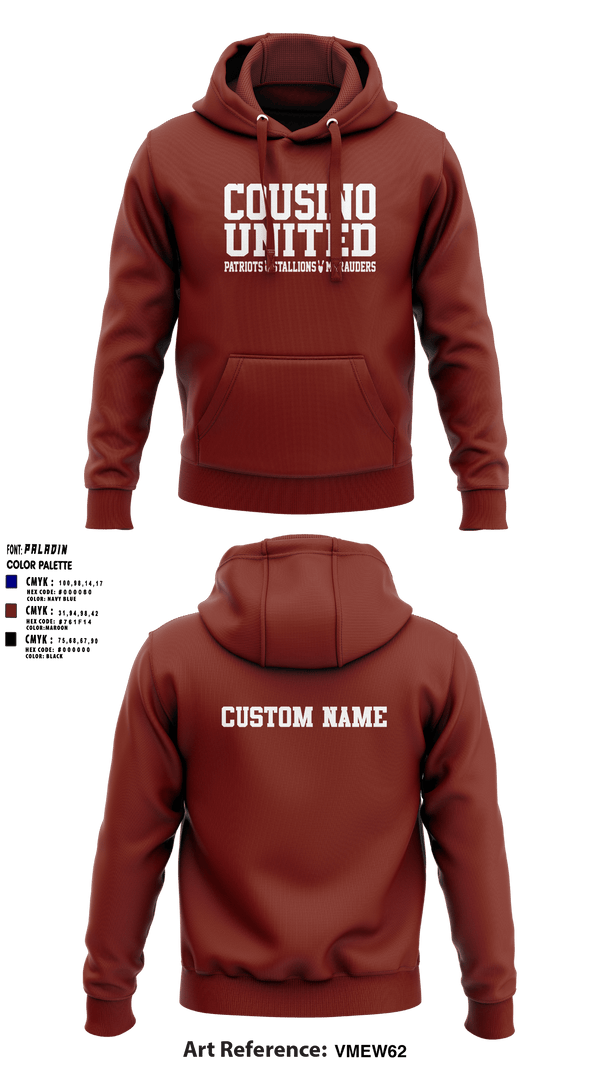 Hoodie, Cousino United Bowling, Bowling, Teamtime, Team time, sublimation, custom sports apparel, team uniforms, spirit wear, spiritwear, sports uniforms, custom shirts, team store, custom team store, fundraiser sports, apparel fundraiser
