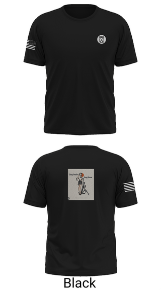 Short Sleeve Performance Shirt, a-co 2-2in 3/10, Army, Teamtime, Team time, sublimation, custom sports apparel, team uniforms, spirit wear, spiritwear, sports uniforms, custom shirts, team store, custom team store, fundraiser sports, apparel fundraiser