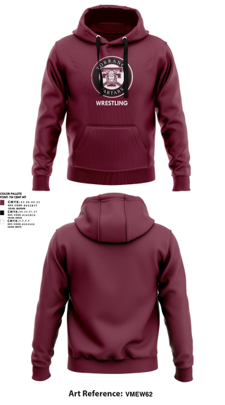 Hoodie, Torrance High School, Wrestling, Teamtime, Team time, sublimation, custom sports apparel, team uniforms, spirit wear, spiritwear, sports uniforms, custom shirts, team store, custom team store, fundraiser sports, apparel fundraiser