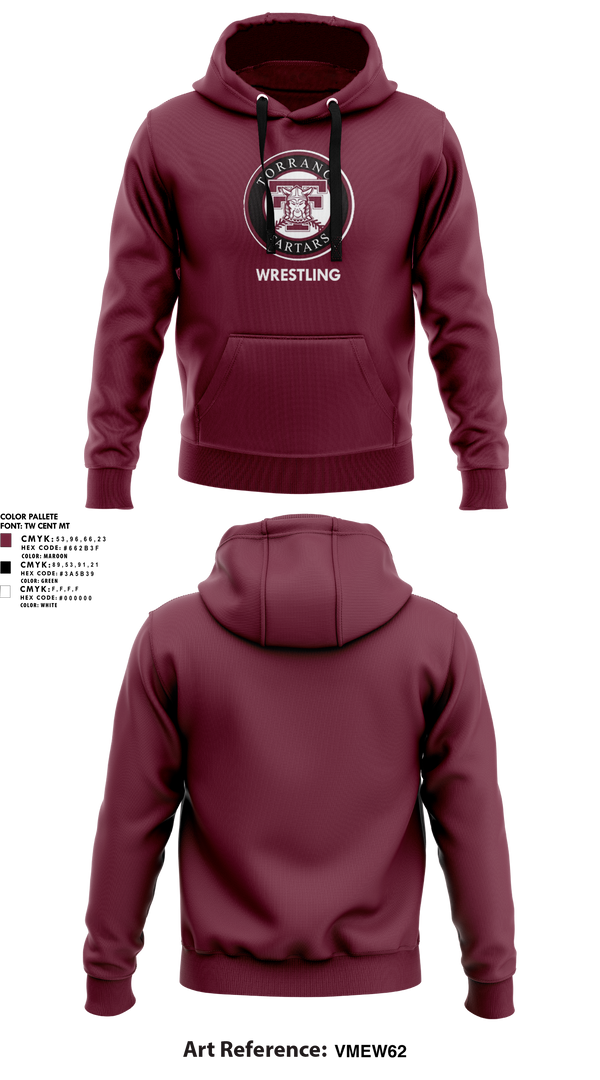 Hoodie, Torrance High School, Wrestling, Teamtime, Team time, sublimation, custom sports apparel, team uniforms, spirit wear, spiritwear, sports uniforms, custom shirts, team store, custom team store, fundraiser sports, apparel fundraiser