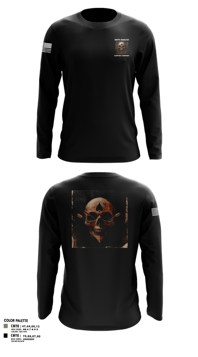 389th MI BN 57942620 Long Sleeve Performance Shirt - 4