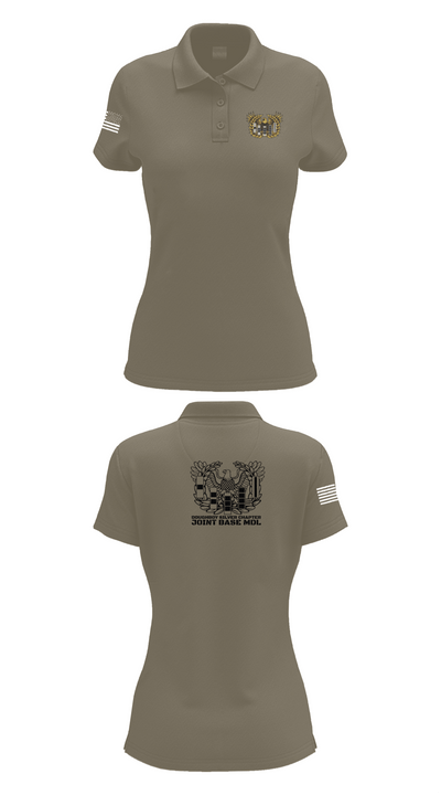 Doughboy Silver Chapter 49538479 Women's Short Sleeve Performance Polo  - 71