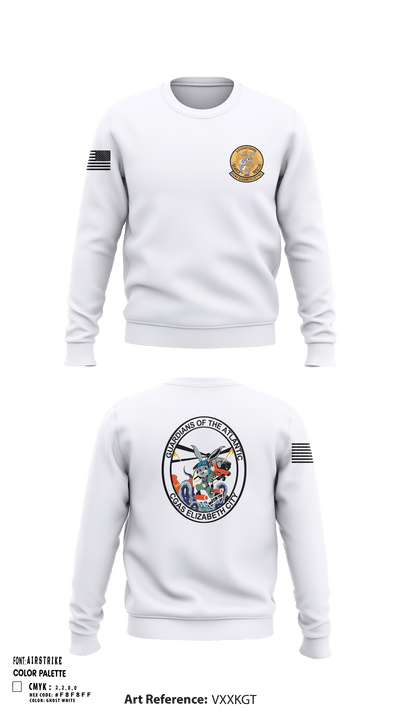 Air Station Elizabeth City 50665895 Crew Neck Sweatshirt - 128