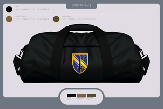 Duffle Bag, VALOR CO. 5BN, 1SFAB, Army, Teamtime, Team time, sublimation, custom sports apparel, team uniforms, spirit wear, spiritwear, sports uniforms, custom shirts, team store, custom team store, fundraiser sports, apparel fundraiser