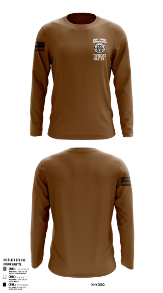 Long Sleeve Performance Shirt, Bravo Company, Army, Teamtime, Team time, sublimation, custom sports apparel, team uniforms, spirit wear, spiritwear, sports uniforms, custom shirts, team store, custom team store, fundraiser sports, apparel fundraiser