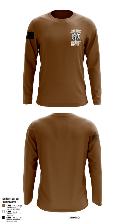 Bravo Company 3743173 Long Sleeve Performance Shirt - 113
