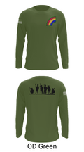 42ND Infantry Division 74550068 Long Sleeve Performance Shirt - 46