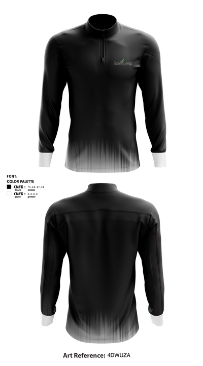 SalesLeapSalesLeap 49960030 Quarter Zip Jacket - 3