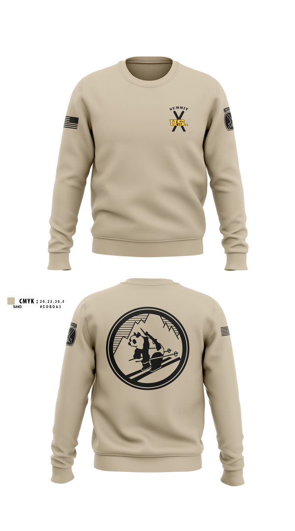 Crew Neck Sweatshirt, Diesel, 3-71CAV, Army, Teamtime, Team time, sublimation, custom sports apparel, team uniforms, spirit wear, spiritwear, sports uniforms, custom shirts, team store, custom team store, fundraiser sports, apparel fundraiser