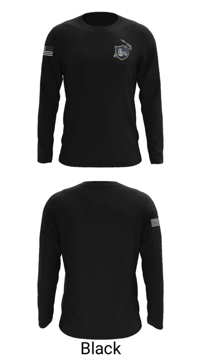 Somerset Berkley Regional High School Football 86905531 Long Sleeve Performance Shirt - 26