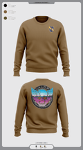 VALOR CO. 5BN, 1SFAB 4859482 Crew Neck Sweatshirt - 5