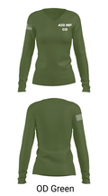 410 MP CO 24715211 Women's Long Sleeve V-neck Shirt -1 57