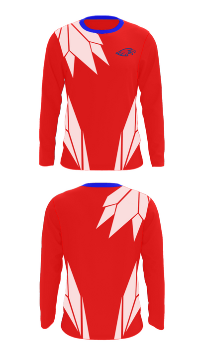 Oak Ridge High School Tennis 19732453 Long Sleeve Performance Shirt - 26