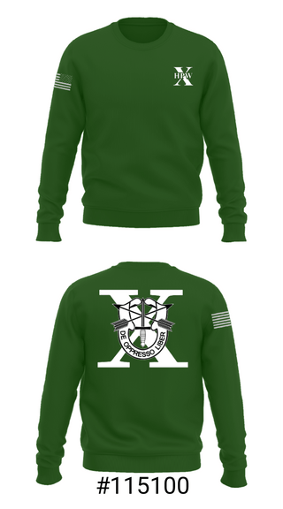 Crew Neck Sweatshirt, 10th Special Forces HPW, , Teamtime, Team time, sublimation, custom sports apparel, team uniforms, spirit wear, spiritwear, sports uniforms, custom shirts, team store, custom team store, fundraiser sports, apparel fundraiser