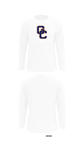 Grayson County High School Football 23634052 Long Sleeve Performance Shirt - 8