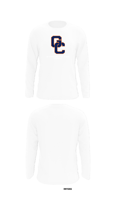 Grayson County High School Football 23634052 Long Sleeve Performance Shirt - 8