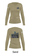 Palmetto Battlion 20426717 Women's Long Sleeve V-neck Shirt -1 97